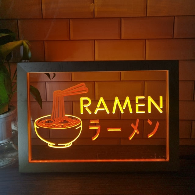 Ramen Noodles Neon Lamp
