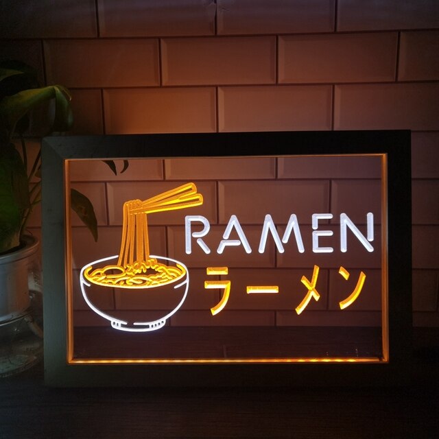 Ramen Noodles Neon Lamp