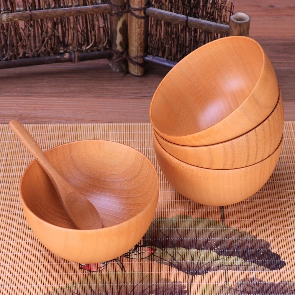 Wooden Bowl Ibaraki