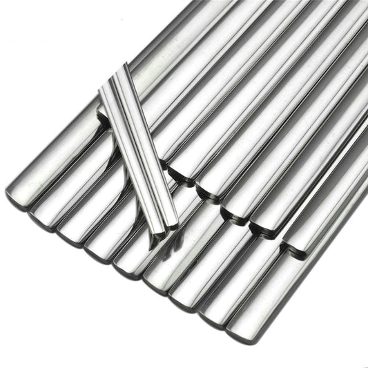 5  pairs of Metal Chopsticks Maebashi