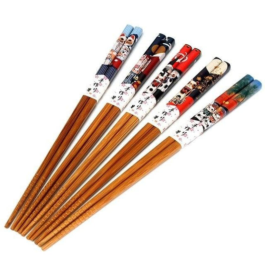 5 pairs of Chopsticks Akihiko