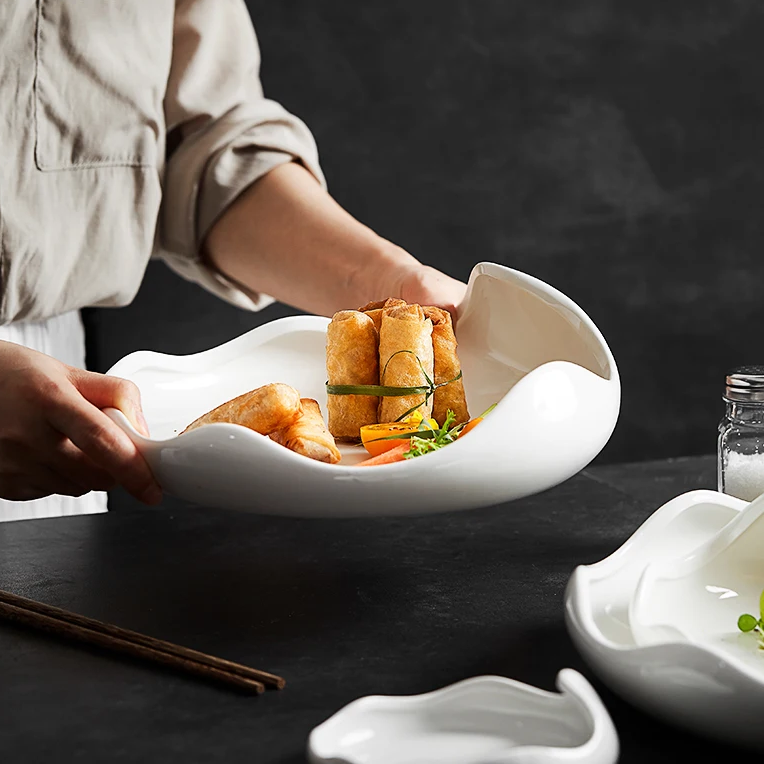 Creative Irregular Plate Hosi