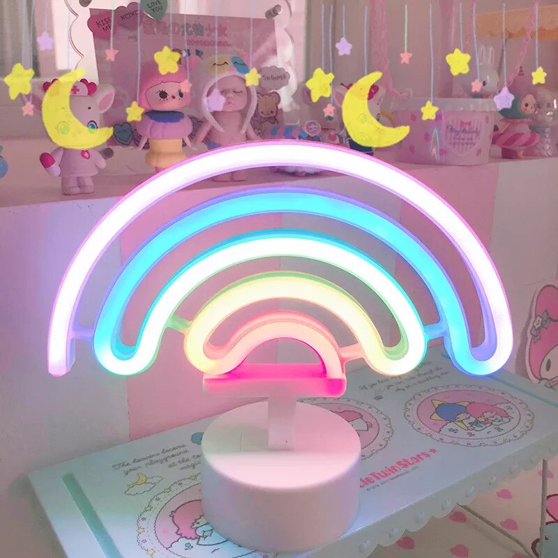 Rainbow Neon Light