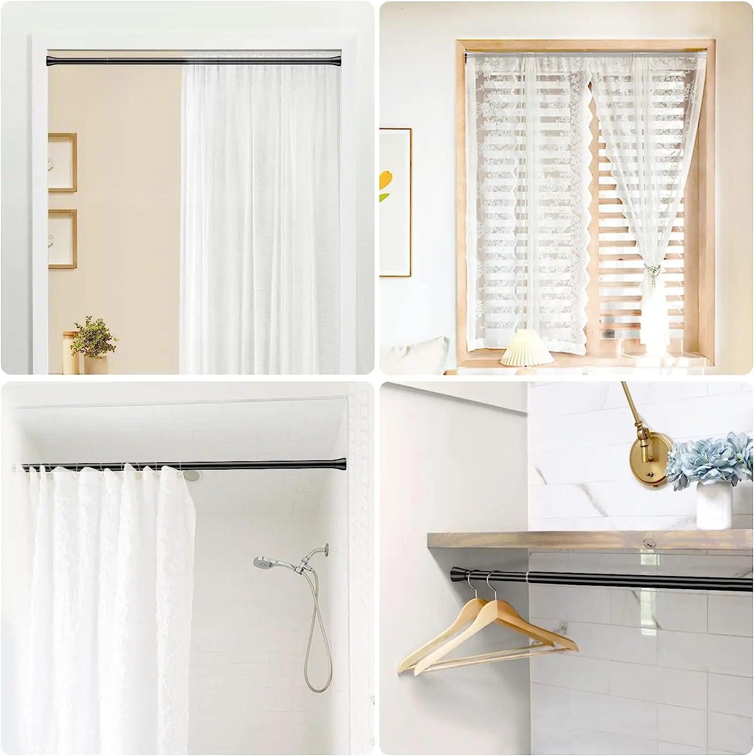 Adjustable Curtain Rod Hida