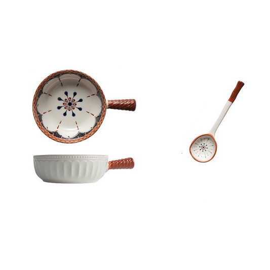 Sauce Bowl and Spoon Honshū