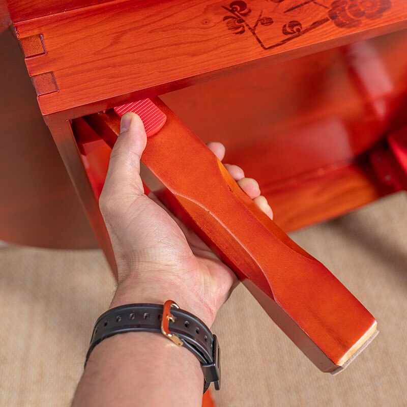 Japanese Table with Folding Legs Akita