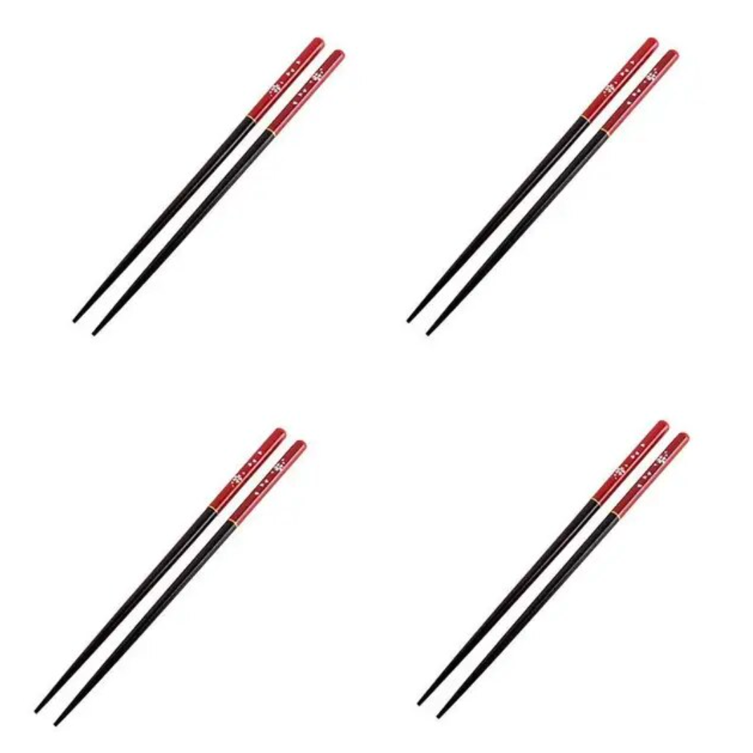4 Wooden Chopsticks Kasugai ( 4 colors)
