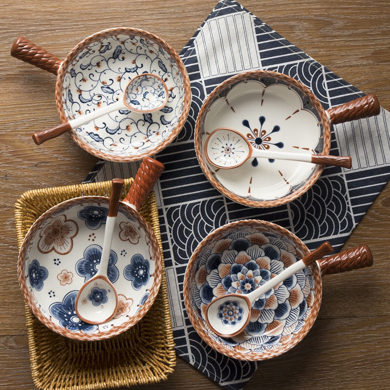 Sauce Bowl and Spoon Honshū