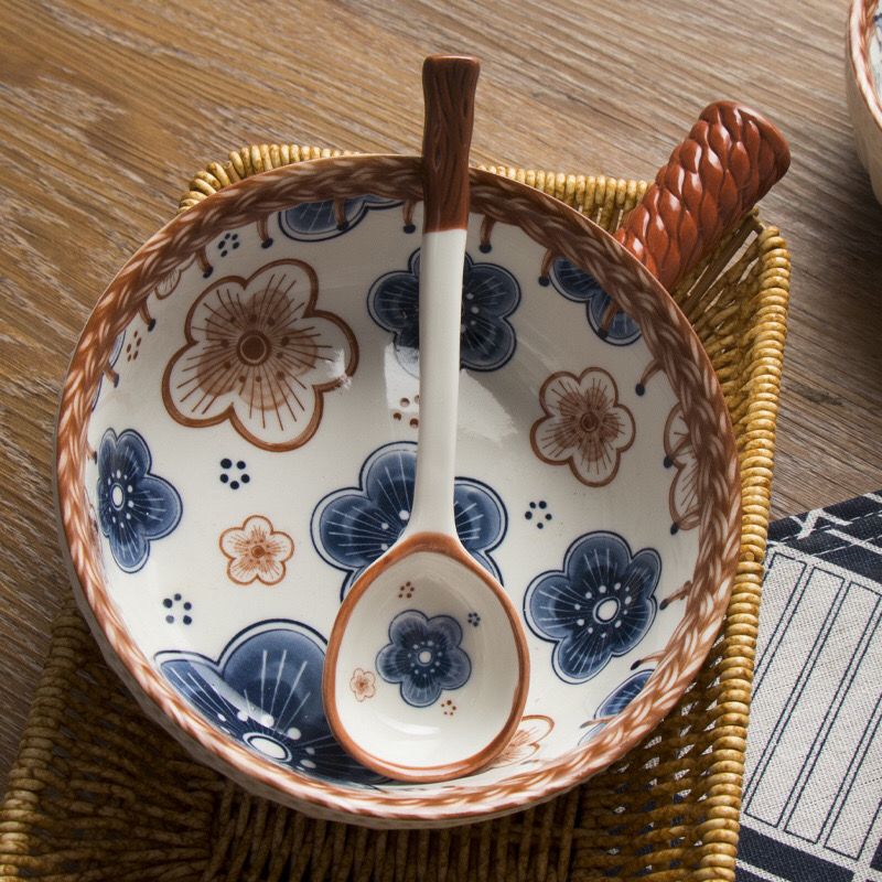 Sauce Bowl and Spoon Honshū