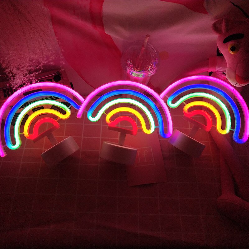 Rainbow Neon Light