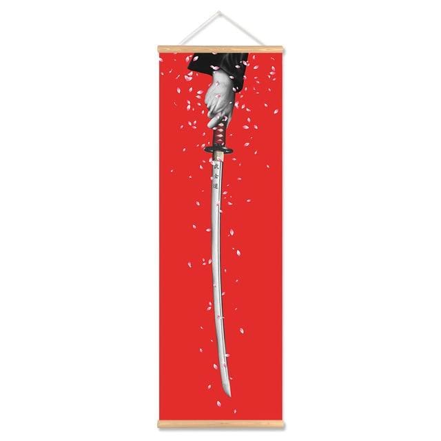 Canvas Samurai nº 2 ( 3 sizes)