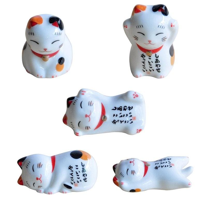 Chopsticks Holder Maneki Neko ( 5 models)