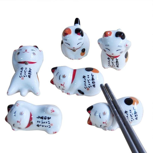 Chopsticks Holder Maneki Neko ( 5 models)