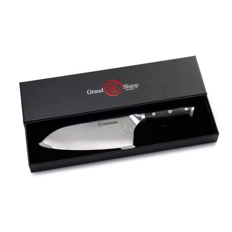 Damascus Deba Knife Yuna