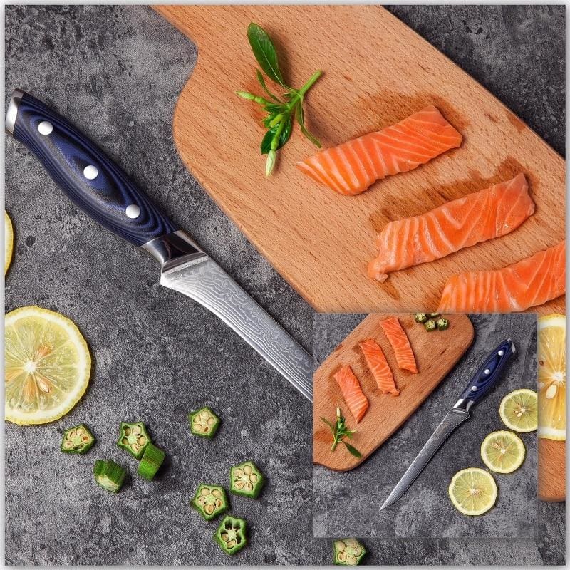 Damascus Knife Tomamu
