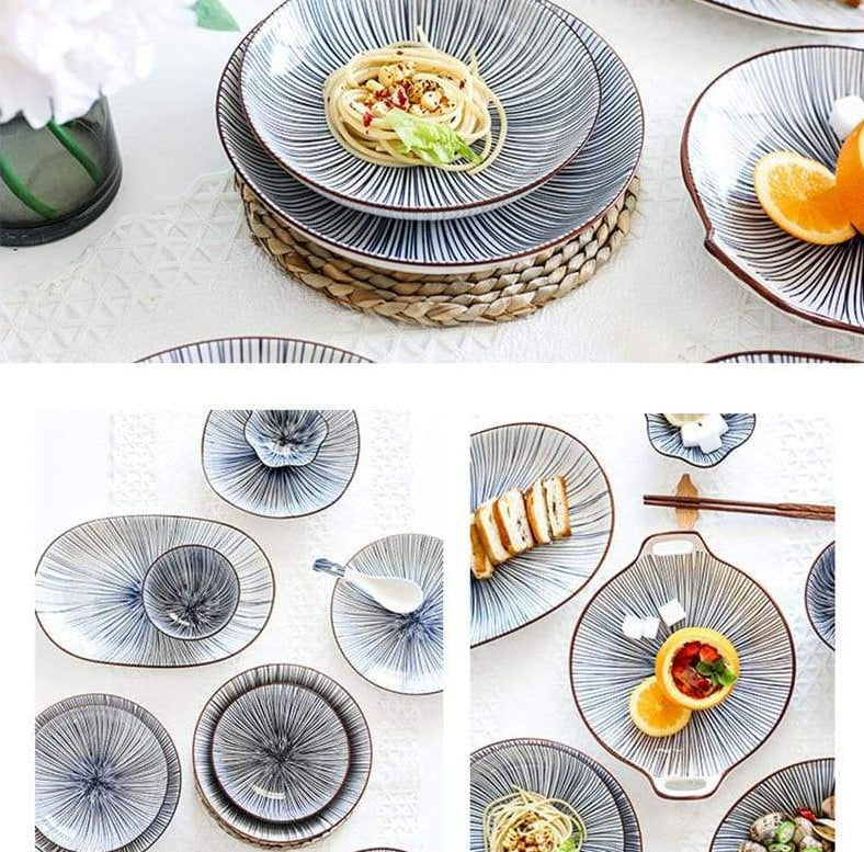 Deep Dessert Plate Suzu