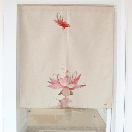 Door Curtain Maebashi ( 2 sizes and 4 ways to hang it)