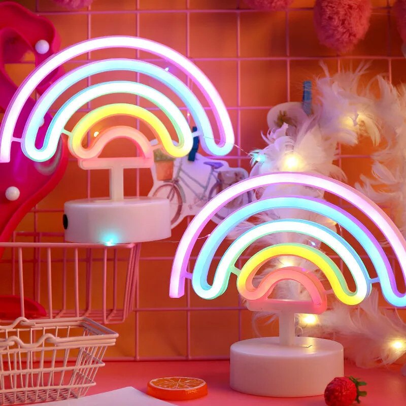 Rainbow Neon Light