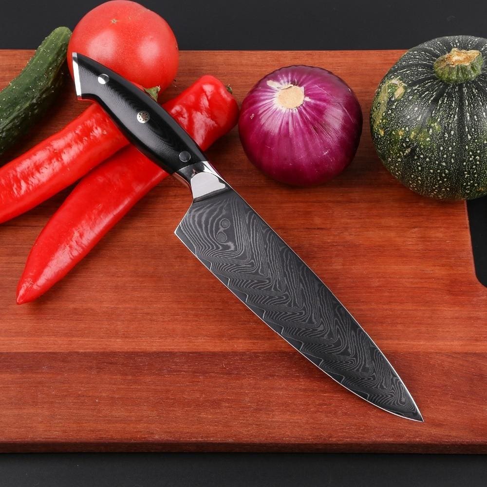Gyutoh Damascus Knife Hiromi