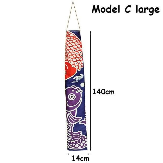 Japanese Deco Flag Kichi ( 2 sizes and 5 models)