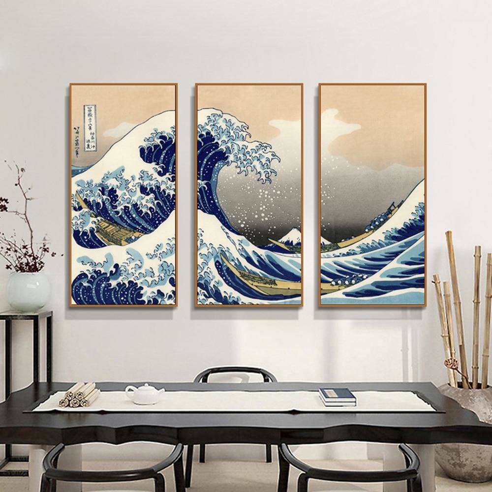 Japanese Print The Wave ( 3 sizes)