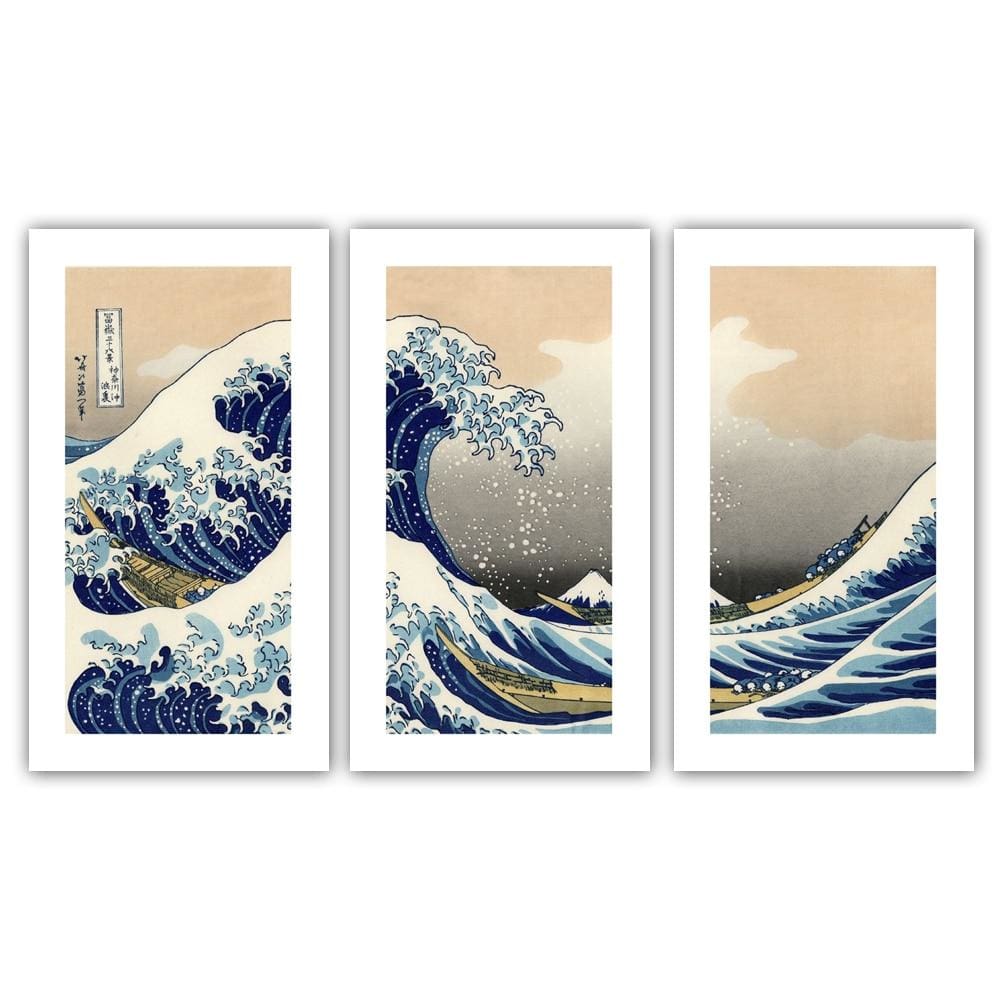 Japanese Print The Wave ( 3 sizes)