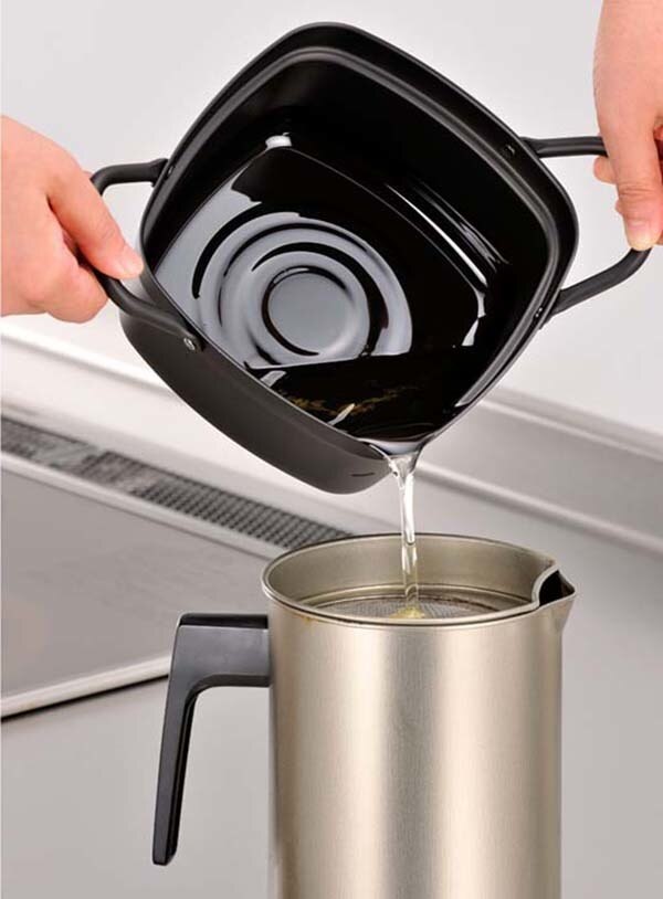 Frying Pot Ichikawa ( Frying Pot or 2 sizes of filter)