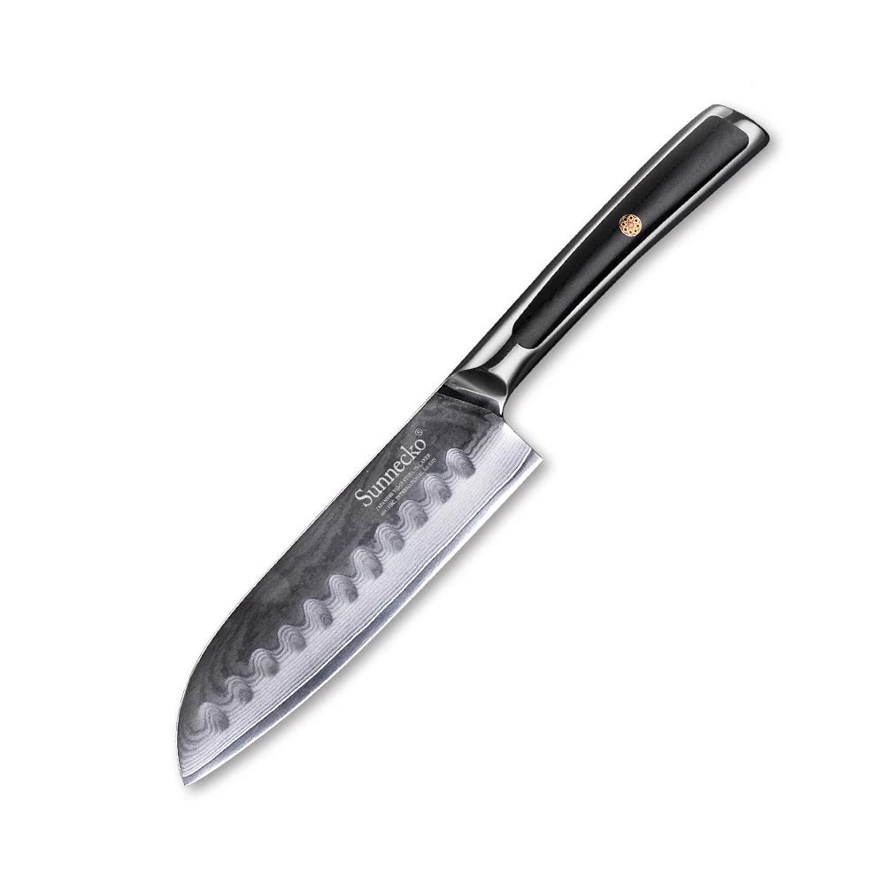 Damascus Santoku Knife Kosaka