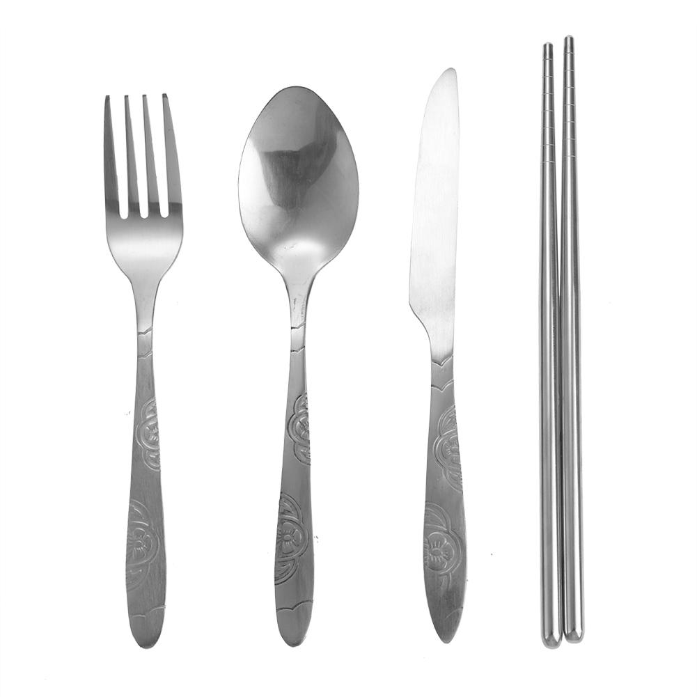 Chopsticks, Knife, Spoon and Fork Set Kimetsu ( 8 colors)