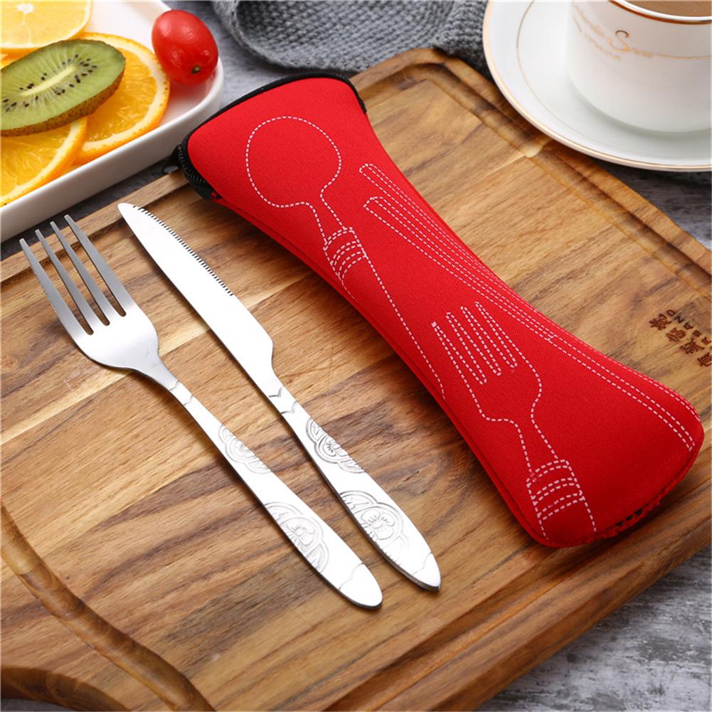 Chopsticks, Knife, Spoon and Fork Set Kimetsu ( 8 colors)