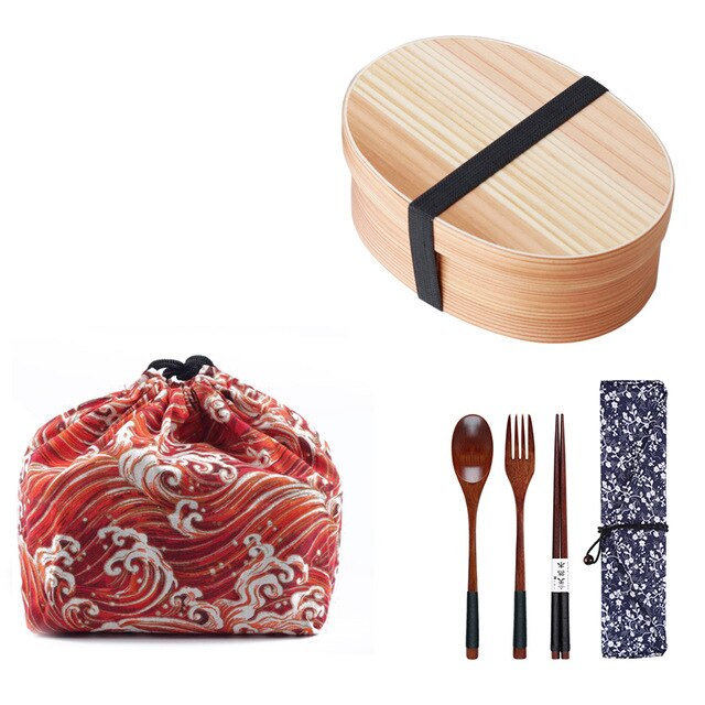 Bento and Cutlery Set Hirai