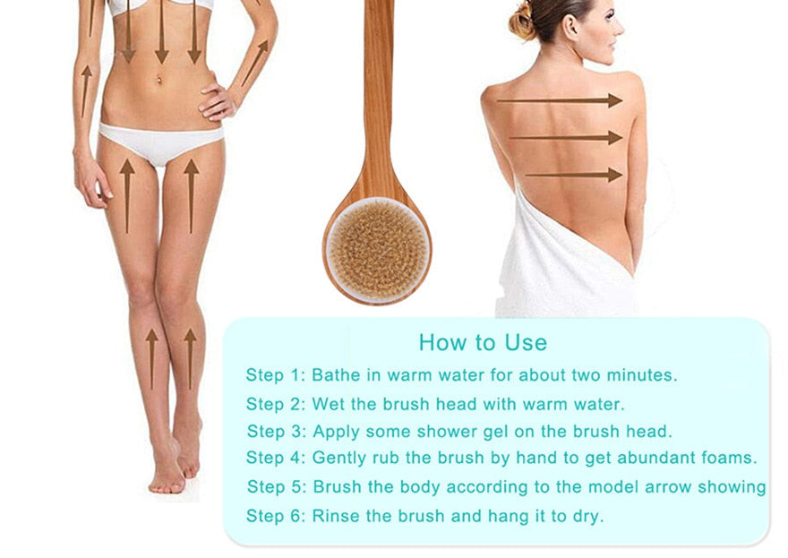 Bath Brush Set Takamatsu (7 Packs)