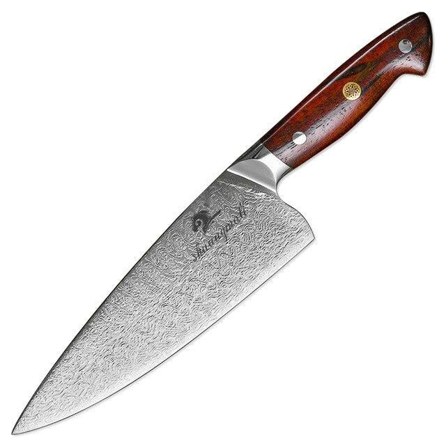 Damascus Kitchen Knife Izumo