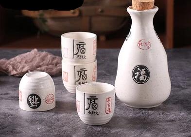Sake Set Serrata (8 Colors)