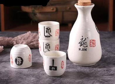 Sake Set Serrata (8 Colors)