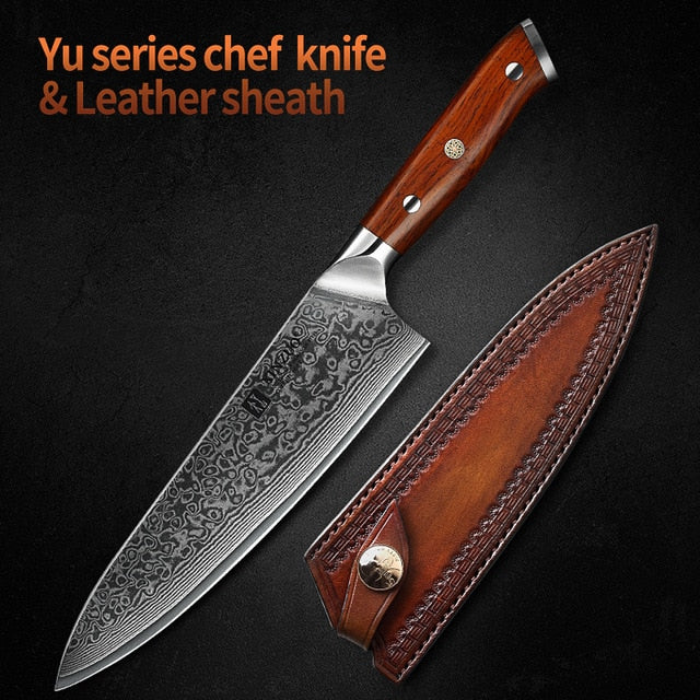 Gyuto Kitchen Knife Komainu (3 shapes)