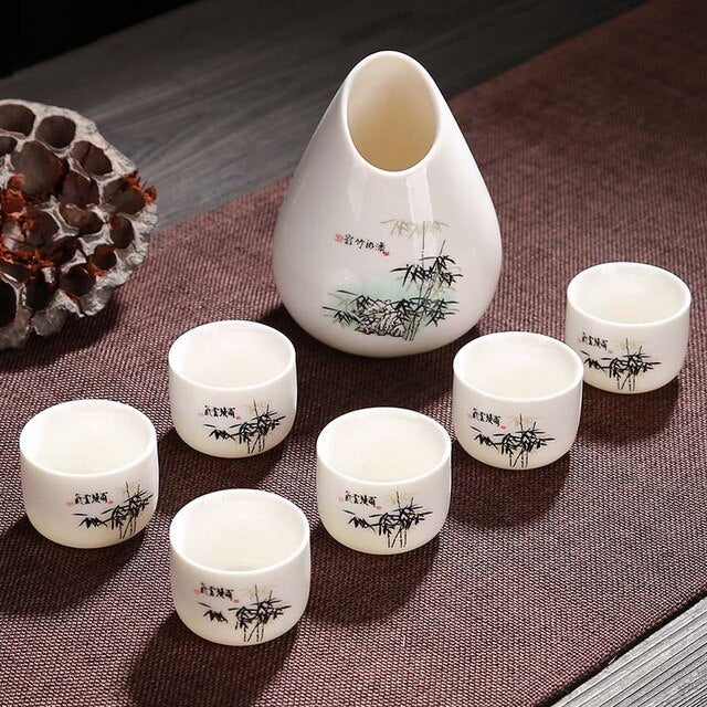 Sake Set Jezoensis (4 Colors)