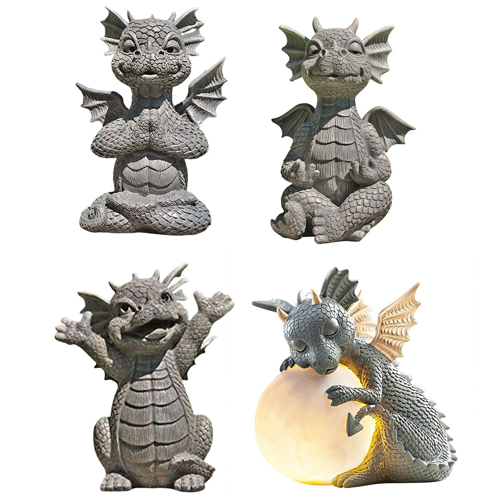 Dragon Statue Takatsuma (4 Models)