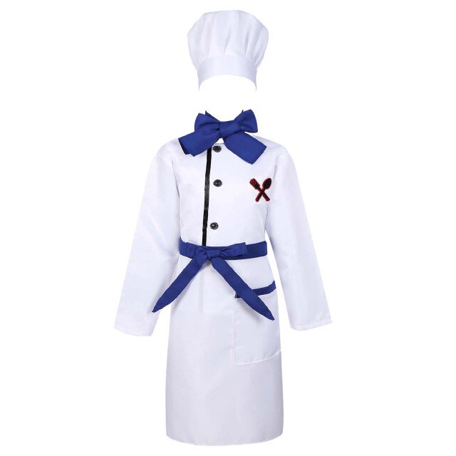 Kids Chef Costume Oita (4 Pieces)