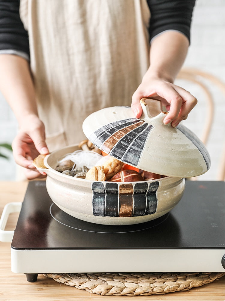 Earthenware Pot Kawaguchi ( 5 sizes)