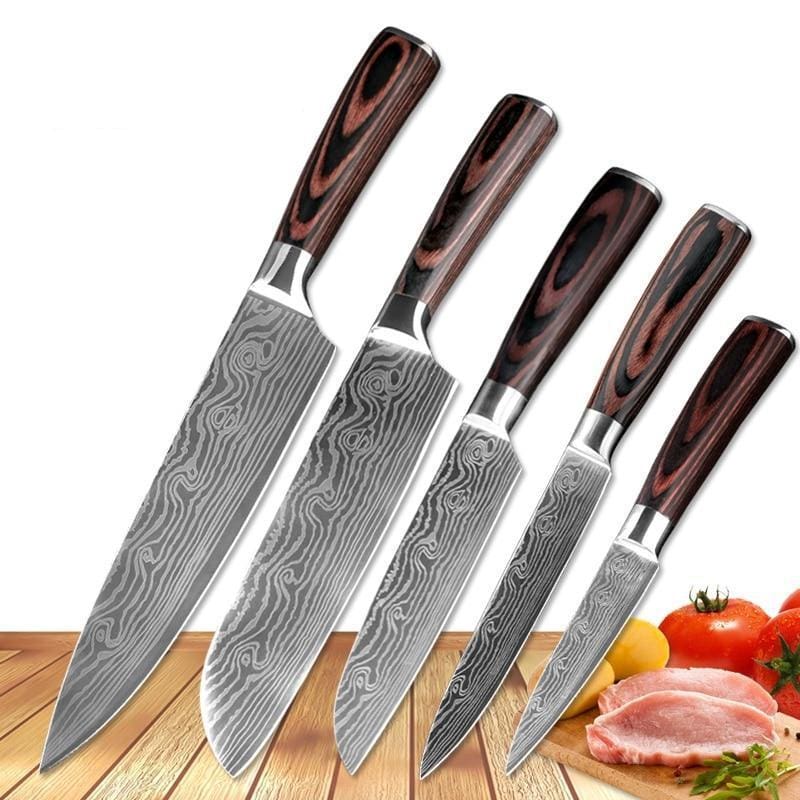 5 Knives Set Hiroo