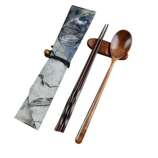 Set Wooden Chopsticks Sumida