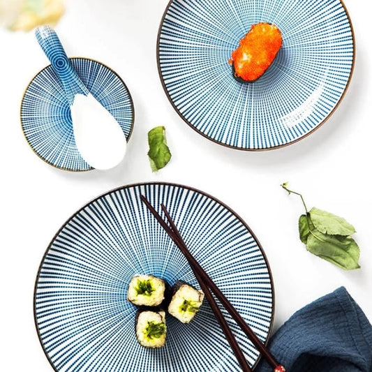Tableware for 6 people Aki