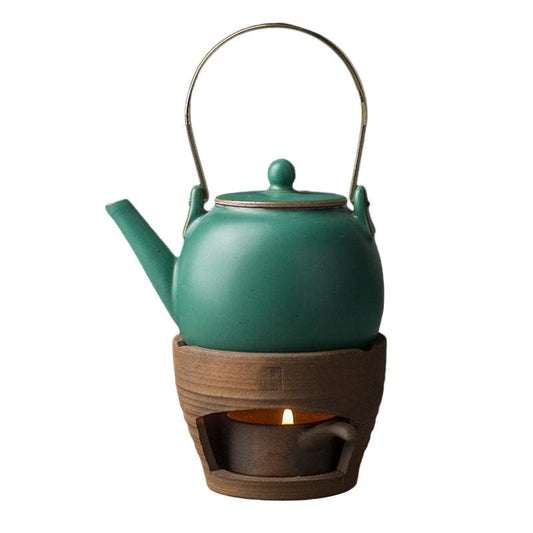 Teapot  with Warm Teapot Stove Kozakura