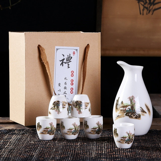 Sake Set Chiyo
