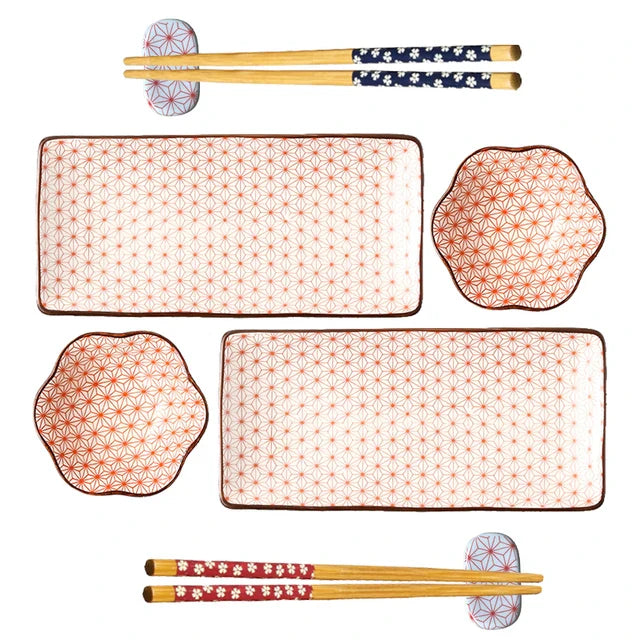 Sushi Dinnerware Set Hanako