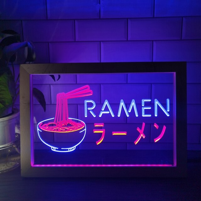 Ramen Noodles Neon Lamp