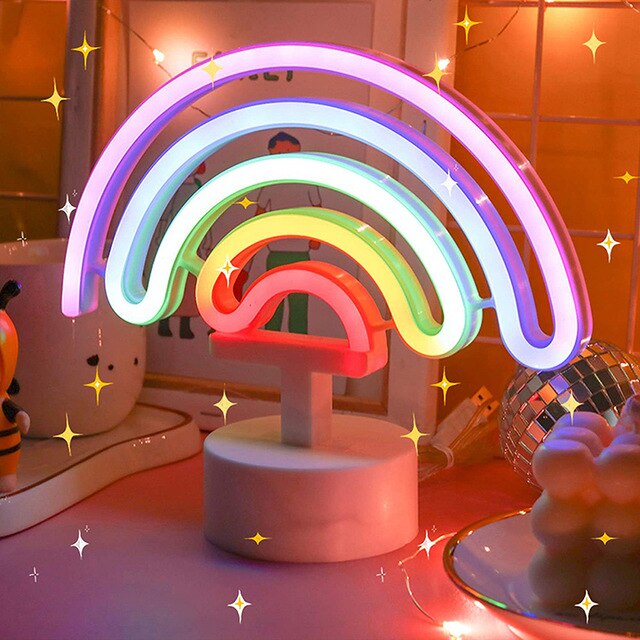 Rainbow Neon Light