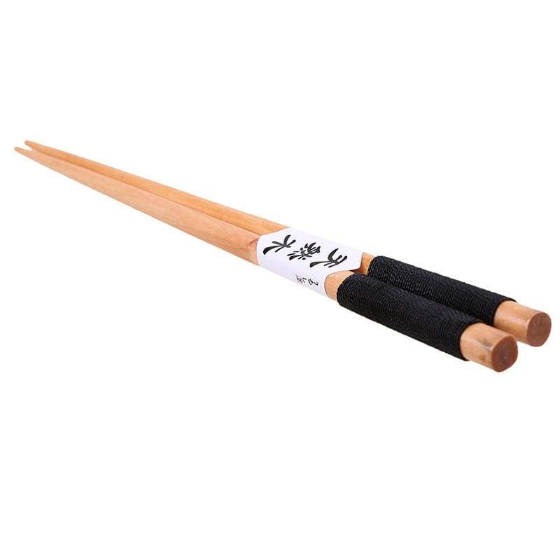 2 Pairs Wooden Chopsticks Fuchu